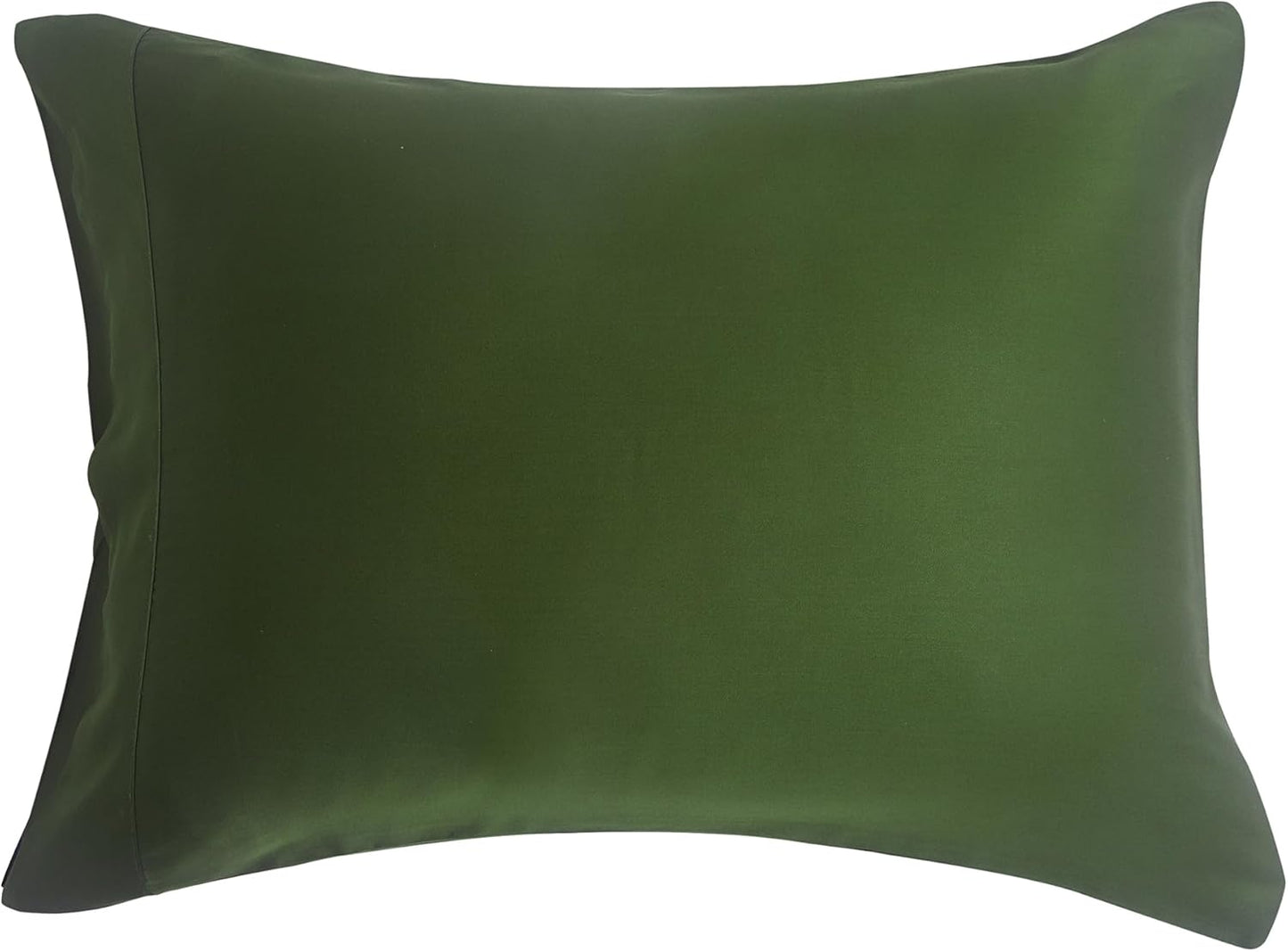 DOZ by SIJO Pillowcase Set, 100% Viscose derived from Organically Grown Bamboo, Buttery Soft, Silky, Breathable, Cooling, Oeko-TEX, High GSM, 2-Pack, Envelope Closure (King, Forest)