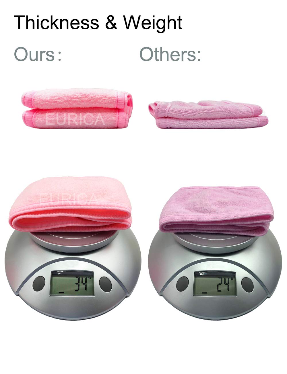 EUICAE Spa Headband - Non-slip Stretchable Washable Makeup Headband for Face Wash Facial Treatment Sport - Fits All, White (Mixed color), 6 Count