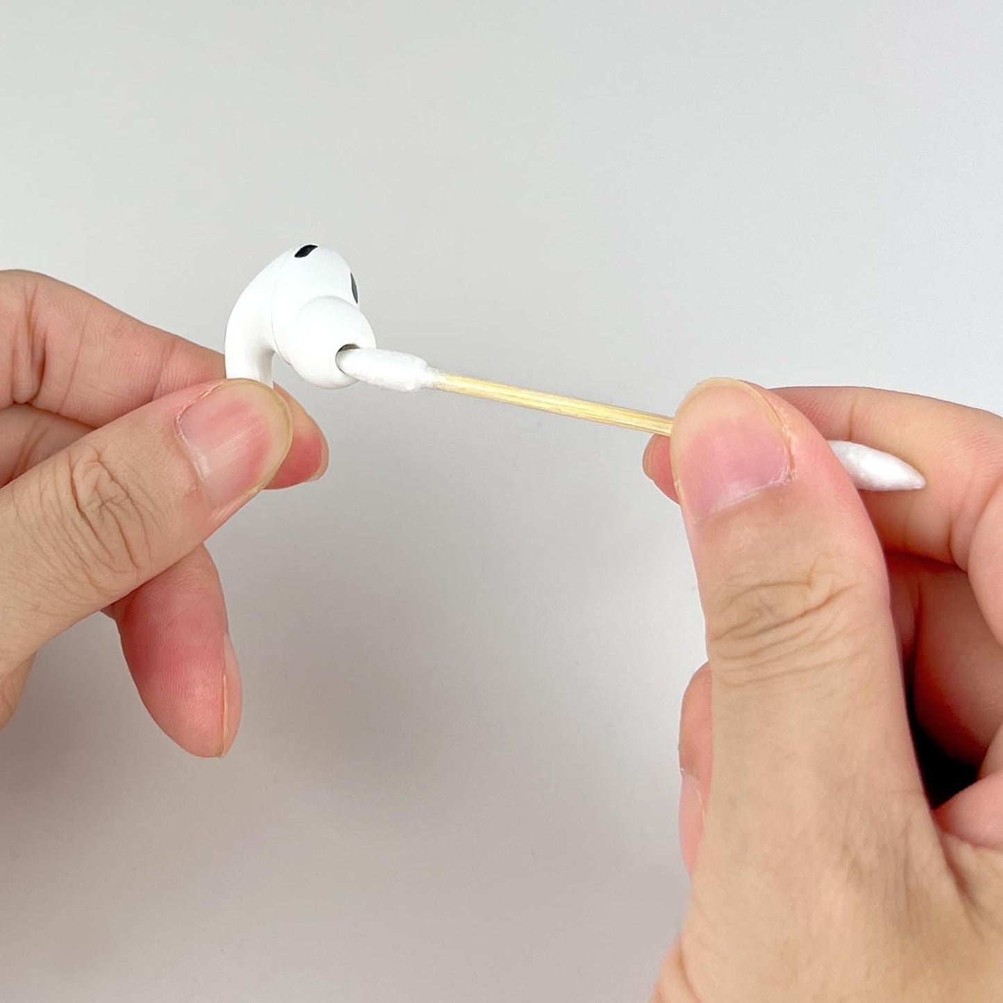 900 Pcs Precision Tip Cotton Swabs with Sturdy Bamboo Sticks, 700 Pcs Double Pointed Tip Cotton Swabs & 200 Pcs Long Cotton Swabs for Makeup, Nails, Crafts, Gun Cleaning