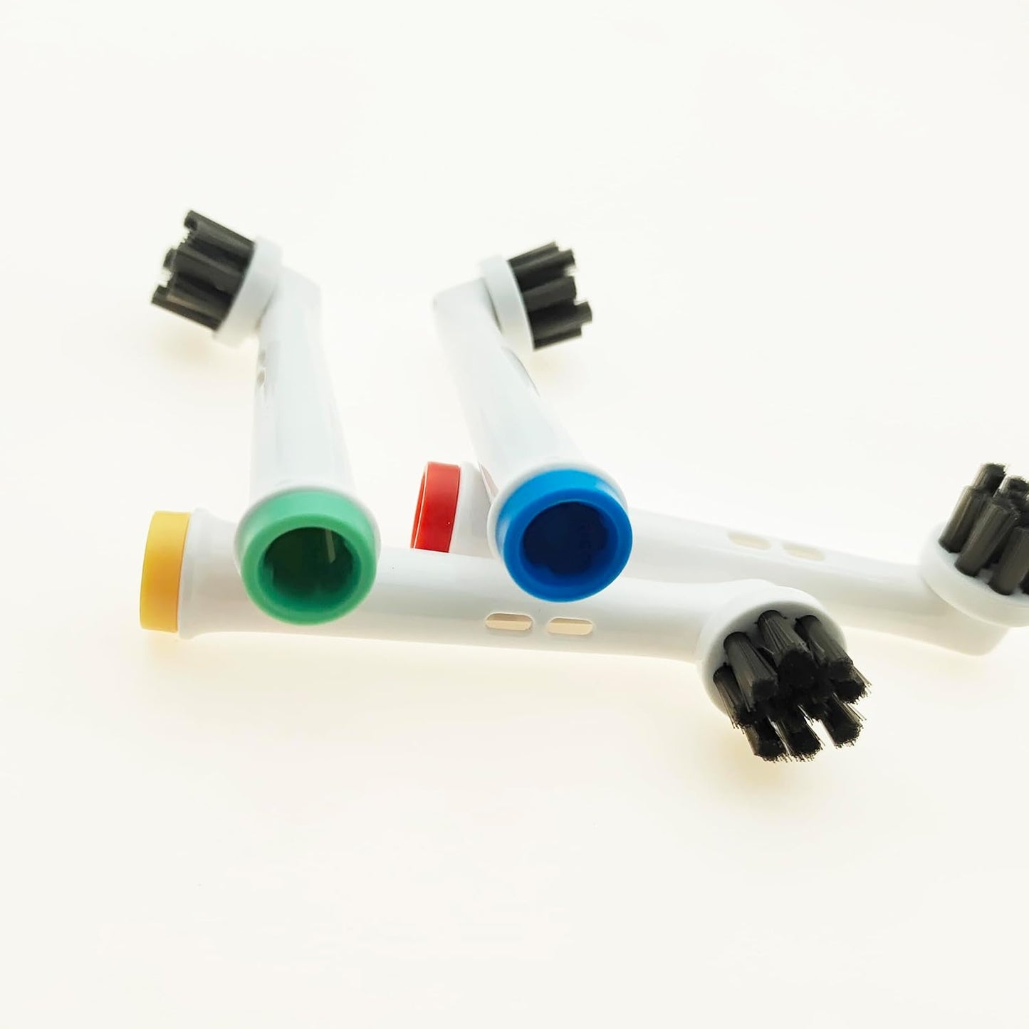 Replacement Toothbrush Heads Compatible with Oral-B Braun Electric Toothbrushes Adults, Black, Bamboo-Charcoal Infused Bristles Refills for Oral B Handles 3756 3757 3744 3765 3709 4729 (16)