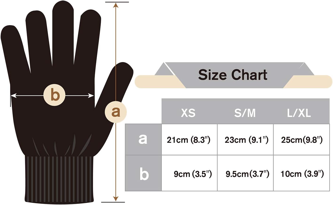 Evridwear Men Moisturizing Cotton Gloves with Touchscreen Fingertips for Eczema Beauty Cosmetic Dry Hands Sensitive Irritated Skin Therapy Overnight Bedtime, 6 Pairs, Lightweight-Black, XS