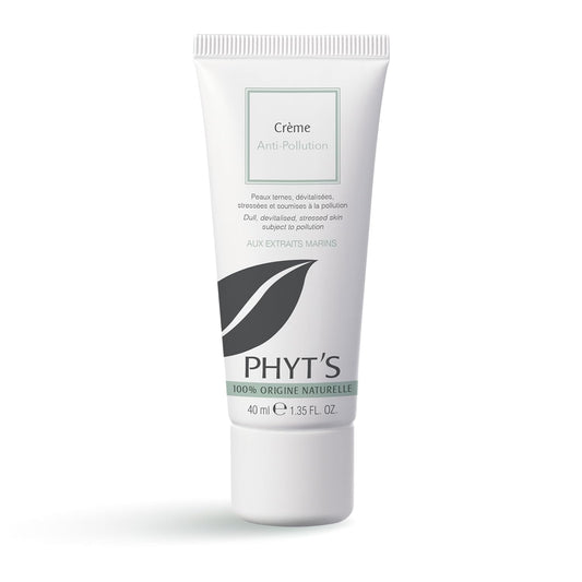 Phyts Anti-Pollution Cream - Face Moisturizer with Hazelnut Oil and Aloe Vera - Face Cream for Oily, Normal to Combination Skin - 1.35 oz
