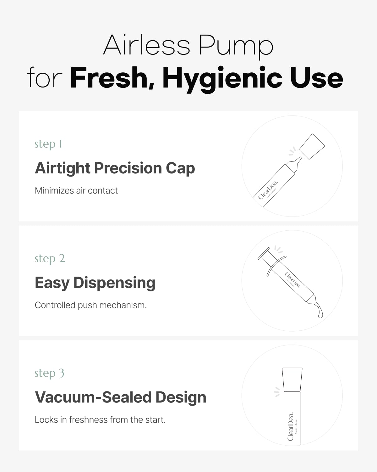 Mucin Collagen Cream Ampoule for face – Collagen-Powered Hydrating & Firming Skincare, Non-Greasy, Revitalizing Korean Beauty for All Skin Types, 15ml x 2