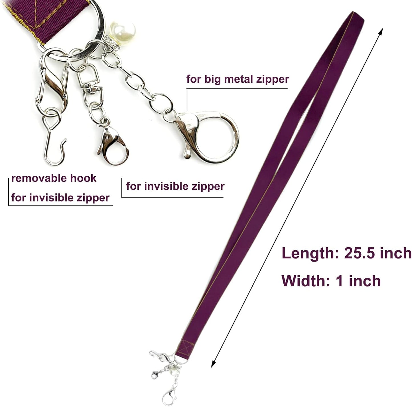 FYOURH Zipper Helper Pull for Dresses and Boots,Jumpsuits,Cosplay - Back Zipper Puller Helper for Elderly - Self Zipper Pull for Dress - Wine
