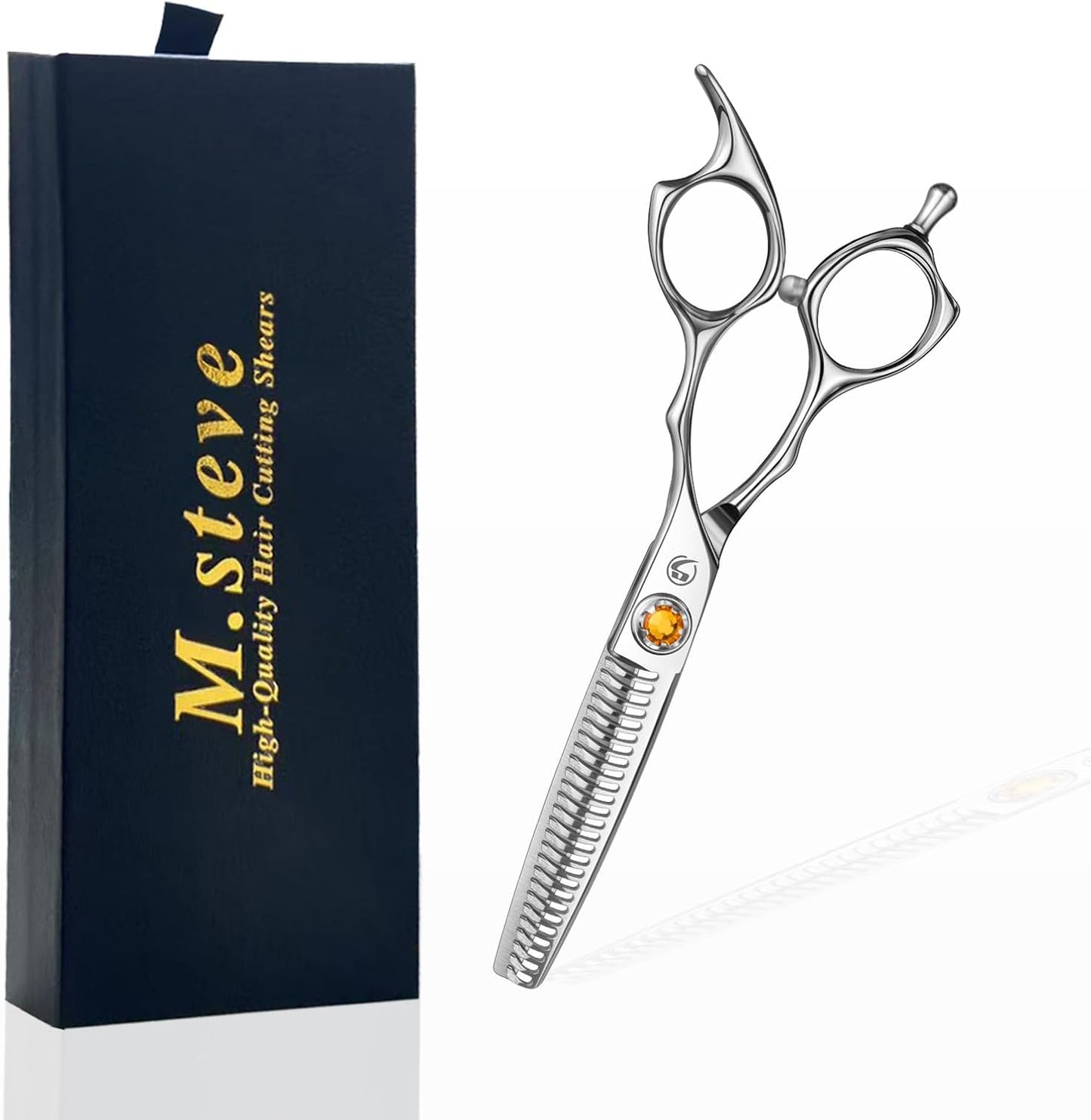 Thinning Shears for Hair Cutting 6",Left and Right Hand Professional Hair Thinning Scissors with Barber Texturizing 26 Teeth Shears,Barber Scissors for Salon/Home Use