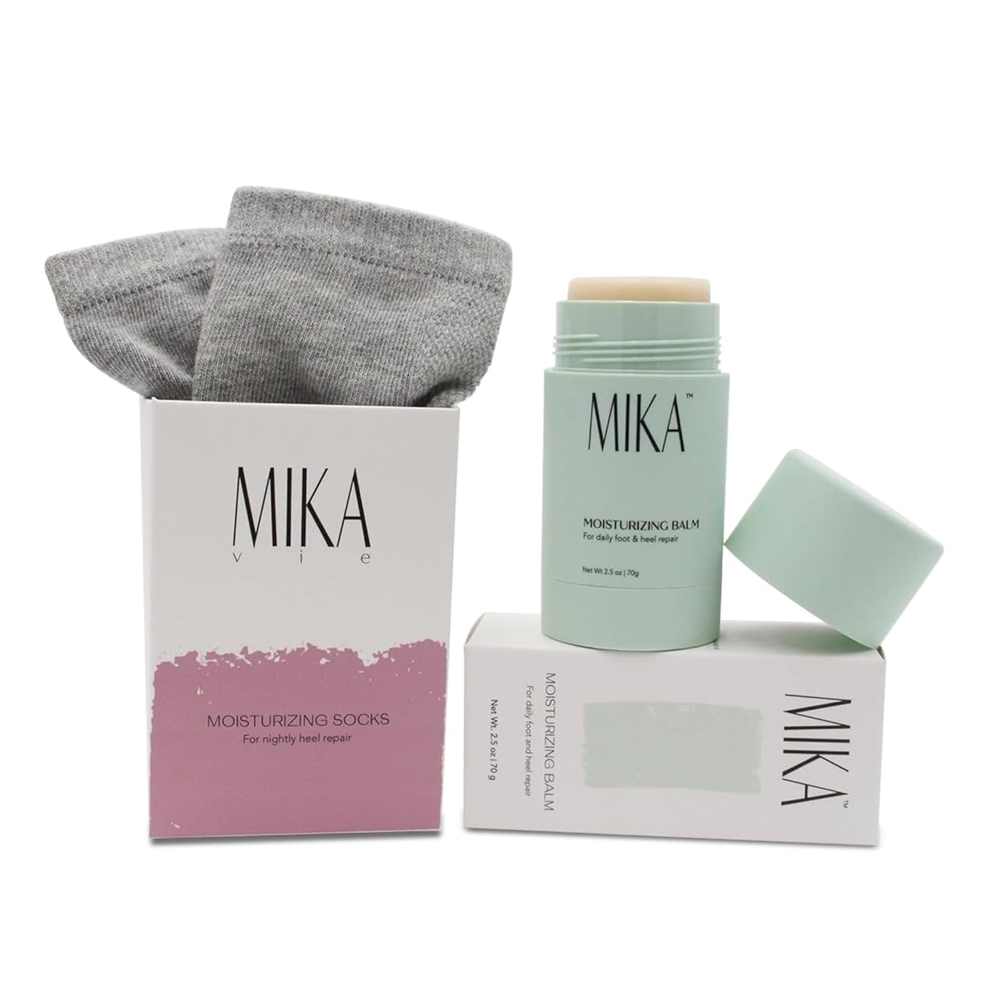 Foot Balm & Foot Socks | Moisturizer for Dry Cracked Feet, Urea Cream & Feet Moisturizer, It Softens & Exfoliates Skin