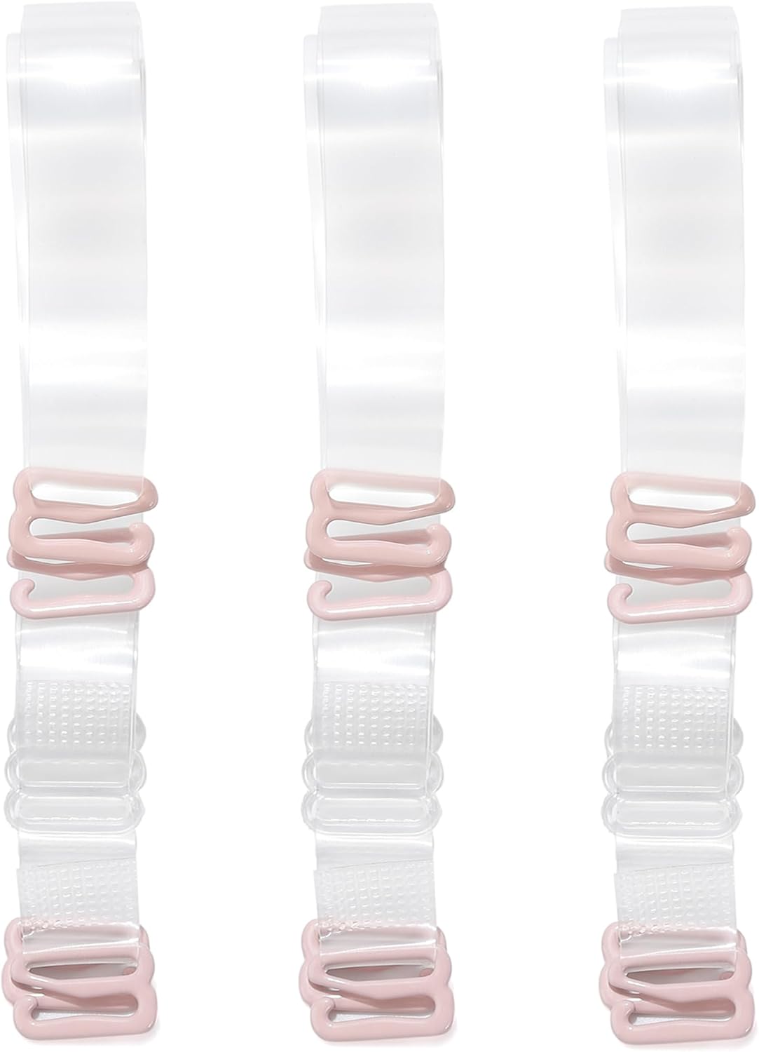 Magicmode 3 Pairs Bra Strap Replacement Elastic Adjustable Removable Multi Color