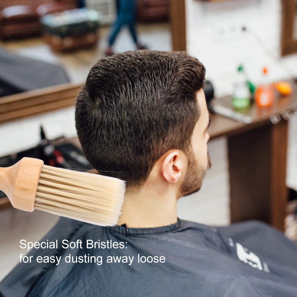 Barber Neck Duster Brush for Hair Cutting, Soft Household Hair Neck Cleaning, Professional Salon Tool (Small)
