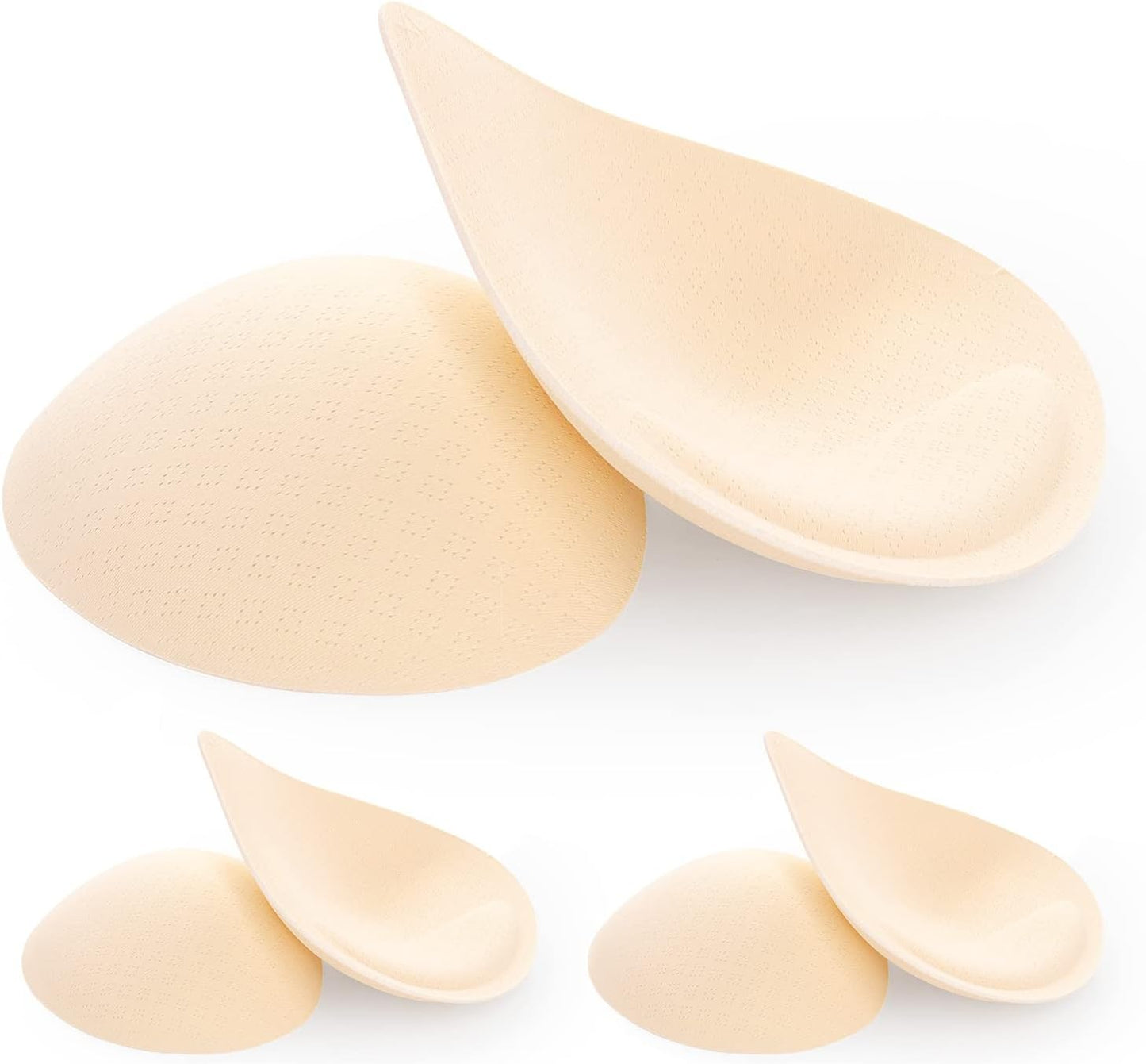 FOOT OF THE TREE Super Thick Bra Pads Inserts 3 Pairs Removable Breast Enhancers Push Up Bra Cups Paddings