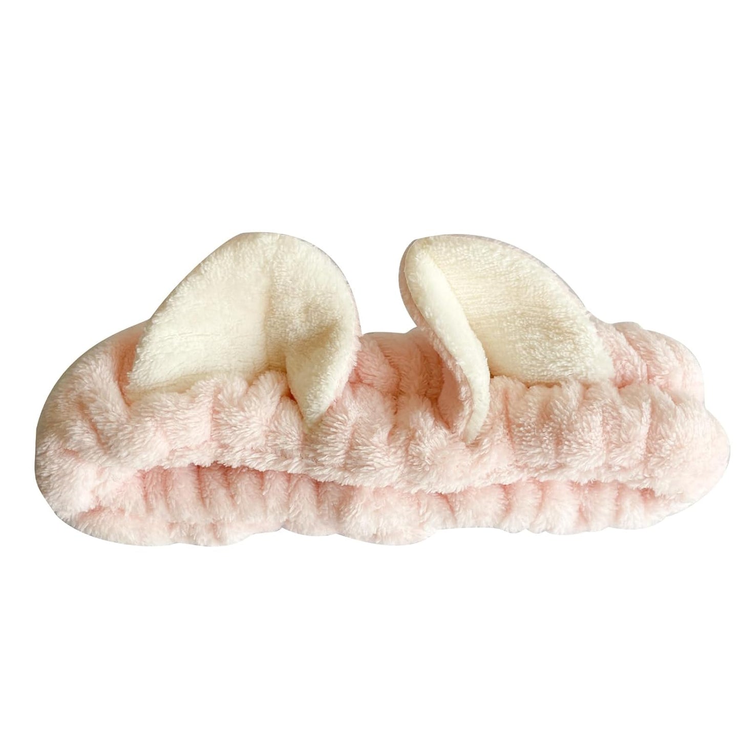 3 Pack Ears Headbands Spa Makeup Head band Cute Make Up Plush Cat Hair band Soft Stretch Fuzzy Cosplay Costume Adult Women Teen Girls Kids 3Pack