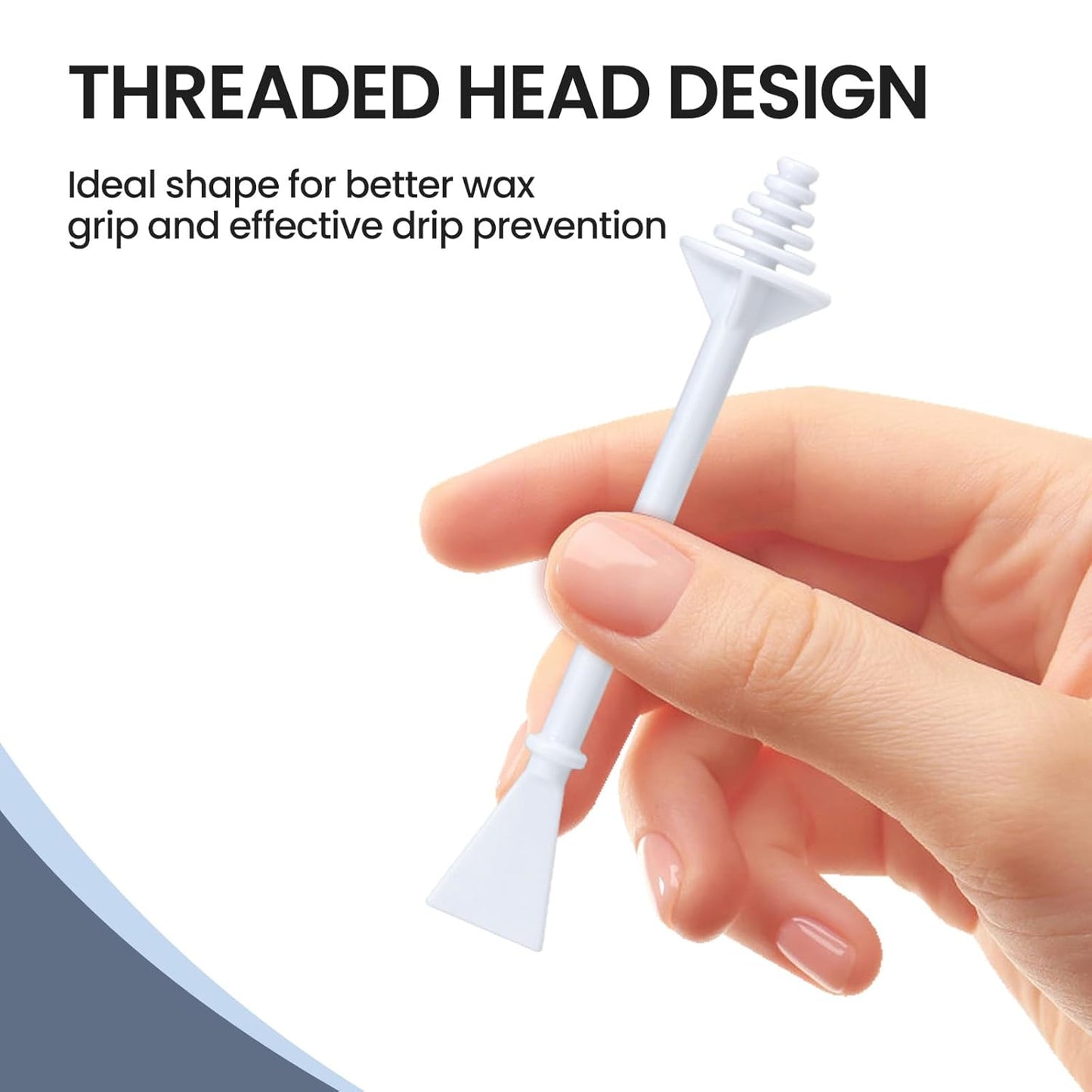 Nose Hair Wax Sticks, 60 Pcs Nose Wax Applicator Sticks with Disposable Spatulas, Nose Hair Removal & Nostril Cleaning, Nose Ear Hair Removal Wax for Men Women, Painless