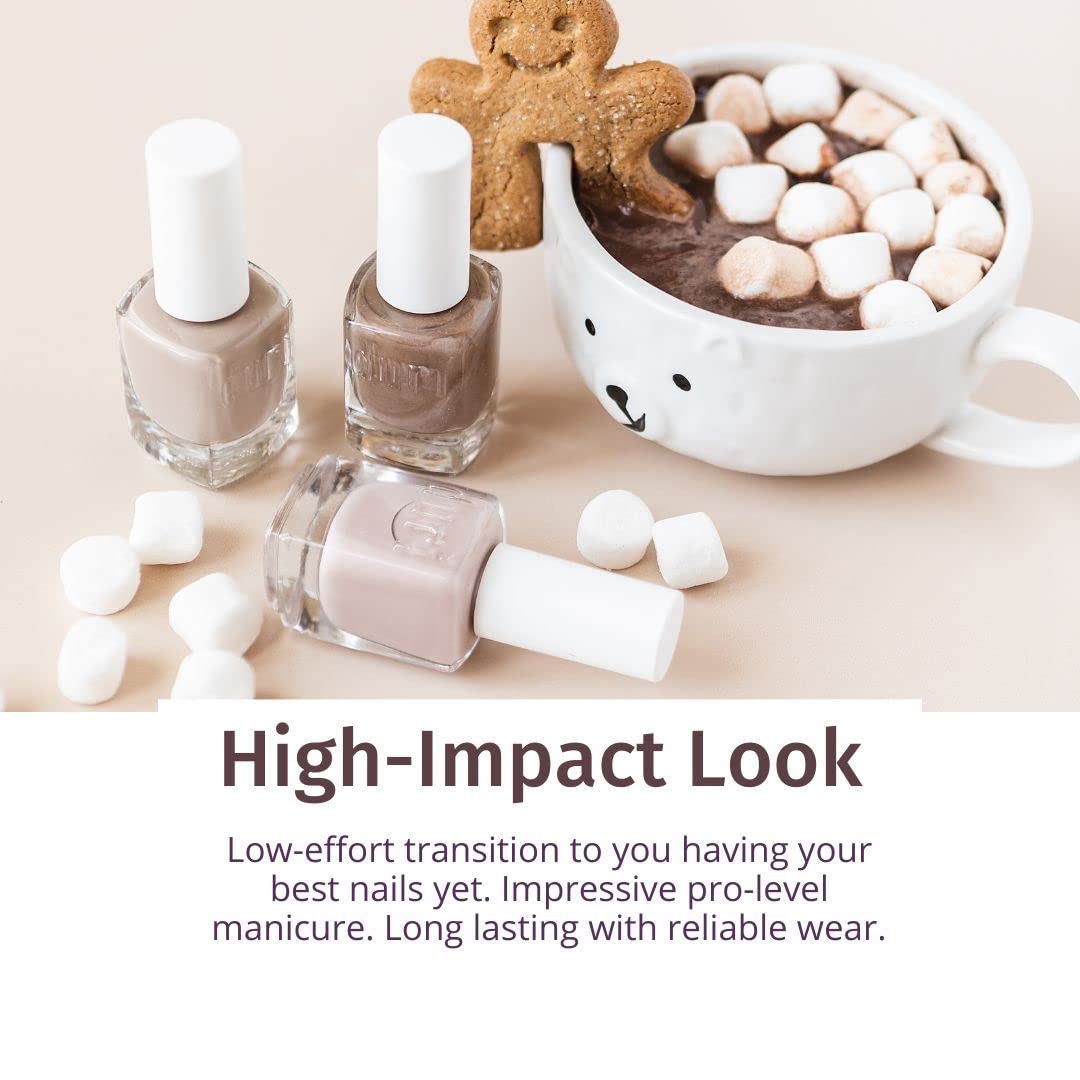 duri Nail Polish, 745 In the Cards, Pastel Coral Color, Full Coverage, Glossy Finish, Fast Drying, Lasting Manicure, 0.45 Fl Oz Cosmetics