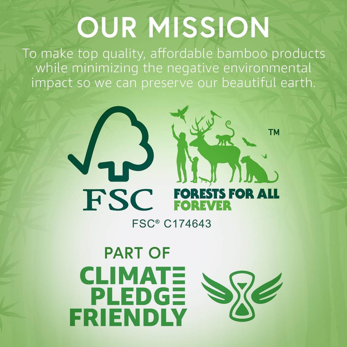 100% Bamboo Cotton Swabs (1000-Pack) | Double Tipped Organic Cotton Swabs for Ears | Biodegradable Beauty & Personal Care Items | FSC Certified & Hypoallergenic | For All Ages & Pets