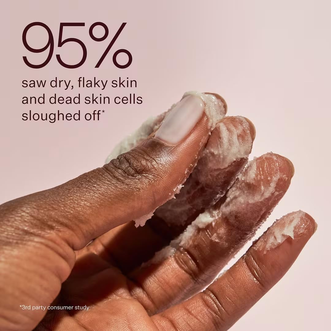 Peach & Lily - KP Bump Boss Microderm Body Scrub (8.11 oz) - 10% AHA + PHA - Microexfoliants - Hyaluronic Acid, Cica, Tea Tree, Squalane, & Cucumber - Self Care - Vegan & Cruelty Free - Korean Beauty