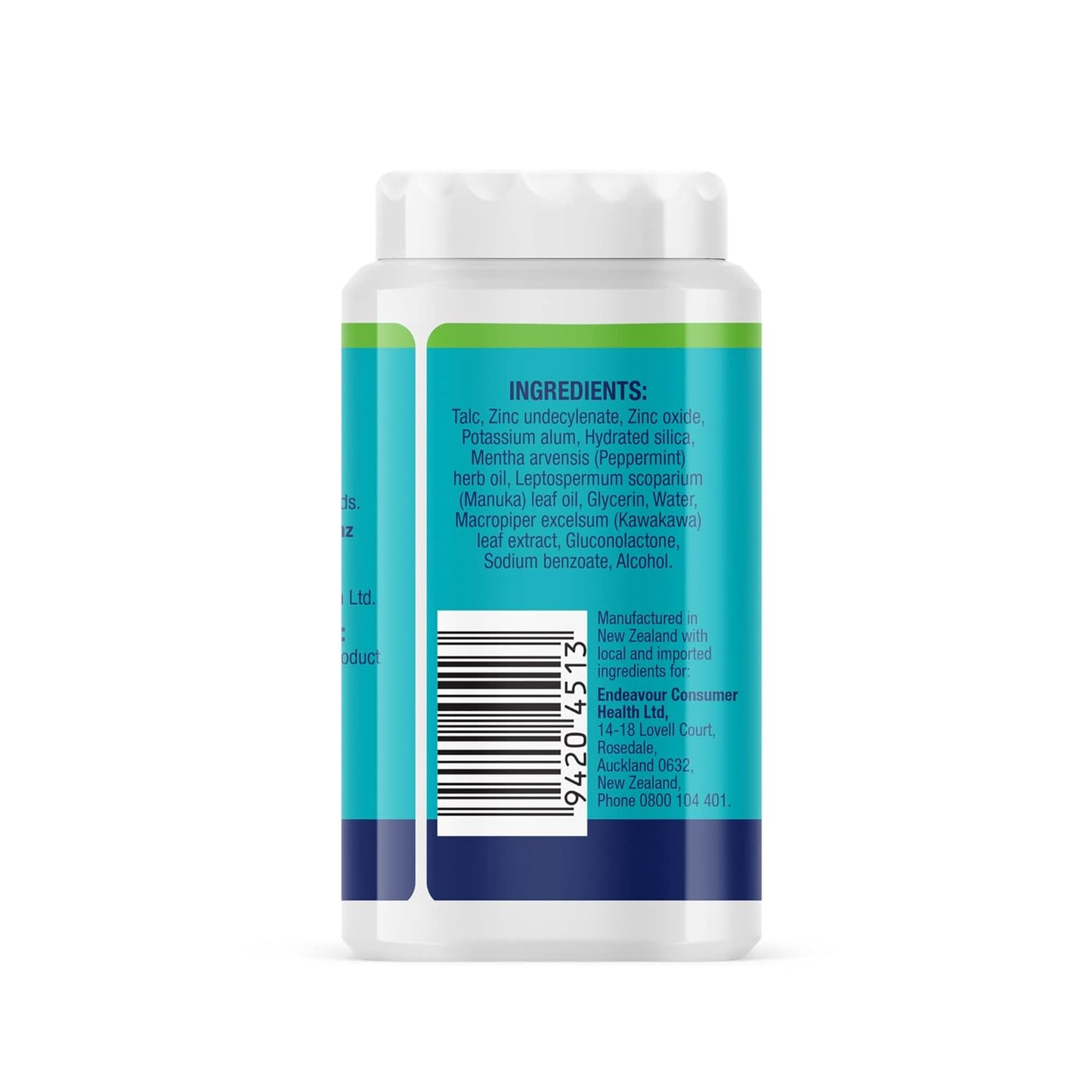 Gran's Remedy Cooling Foot and Shoe Deodorizer Powder - Effective Odor Eliminator - Moisture Absorbing Travel Size Foot Powder - Soothing Relief for Shoes and Feet