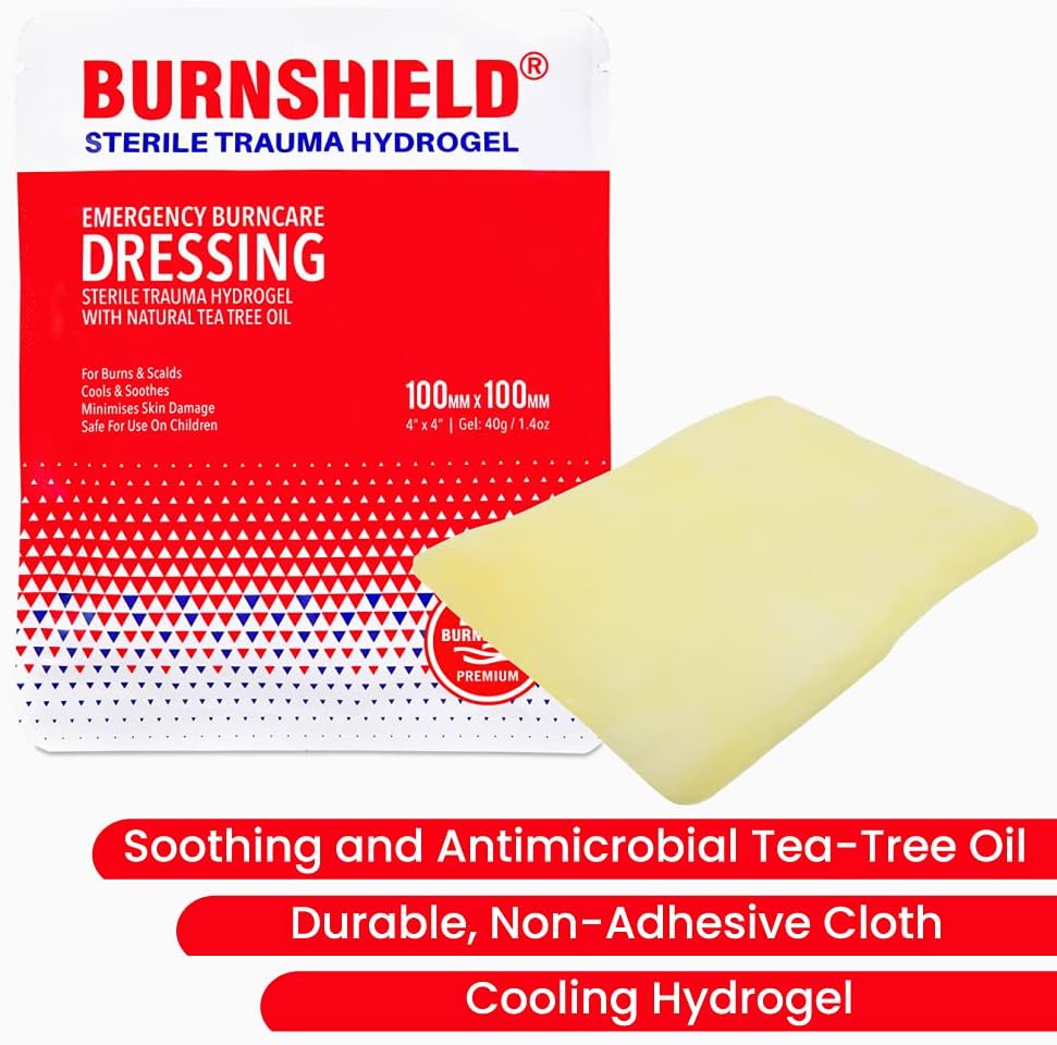 Burnshield 4" X 4" Burn Dressing, Sterile - 6 Count