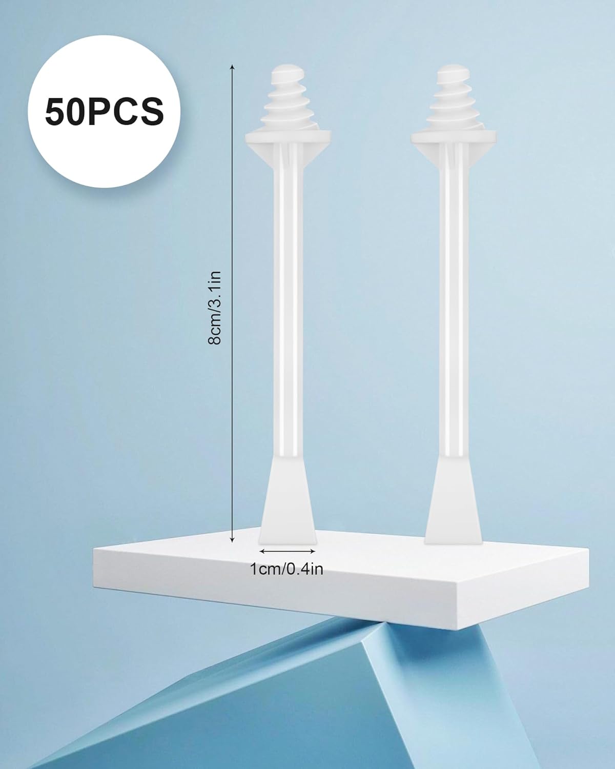 50 Pcs Nose Wax Sticks, Nose Wax Kit Men and Women Nose Wax Applicator Sticks for Nostrils Ears Face Cleaning