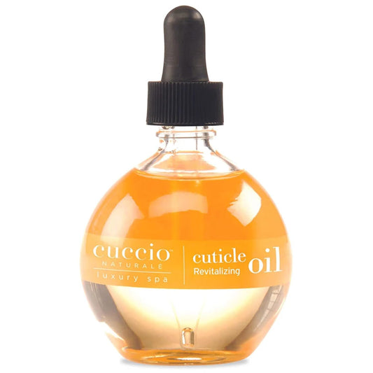 Cuccio Naturale Revitalizing- Hydrating Oil For Repaired Cuticles Overnight - Remedy For Damaged Skin And Thin Nails - Paraben /Cruelty-Free Formula - Milk And Honey - 2.5 Oz