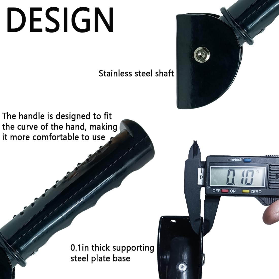 Doorway Flip Assist Handle,Stair Folding Assist Handle,Door Assistant Support Grip for Seniors, Elderly, Disabled, Handicap and Injured People (Black-1 Set)