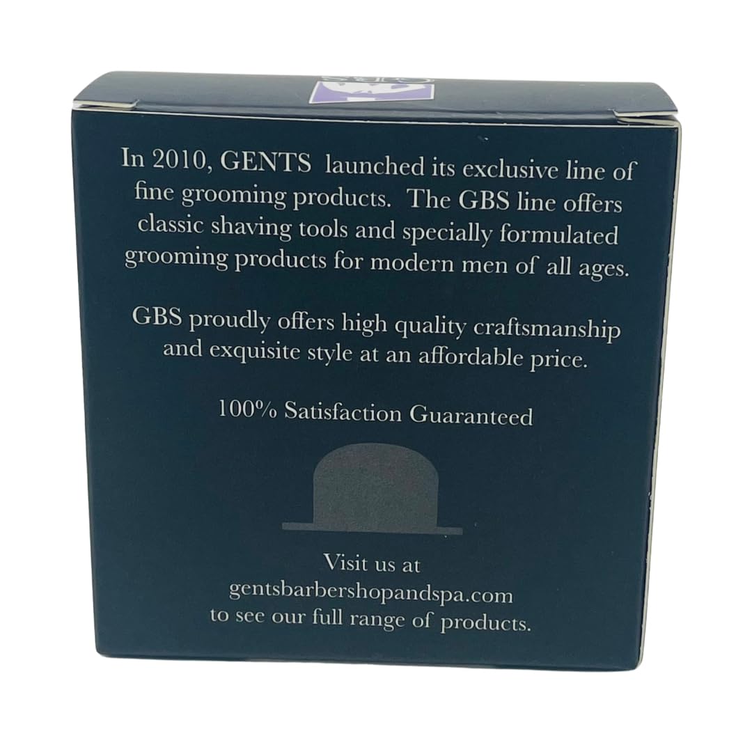 G.B.S Men's Lavender and Citrus Shaving Soap 97 Percentage All Natural Enriched with Shea Butter and Glycerin, 3-Ounce, Pack of 1