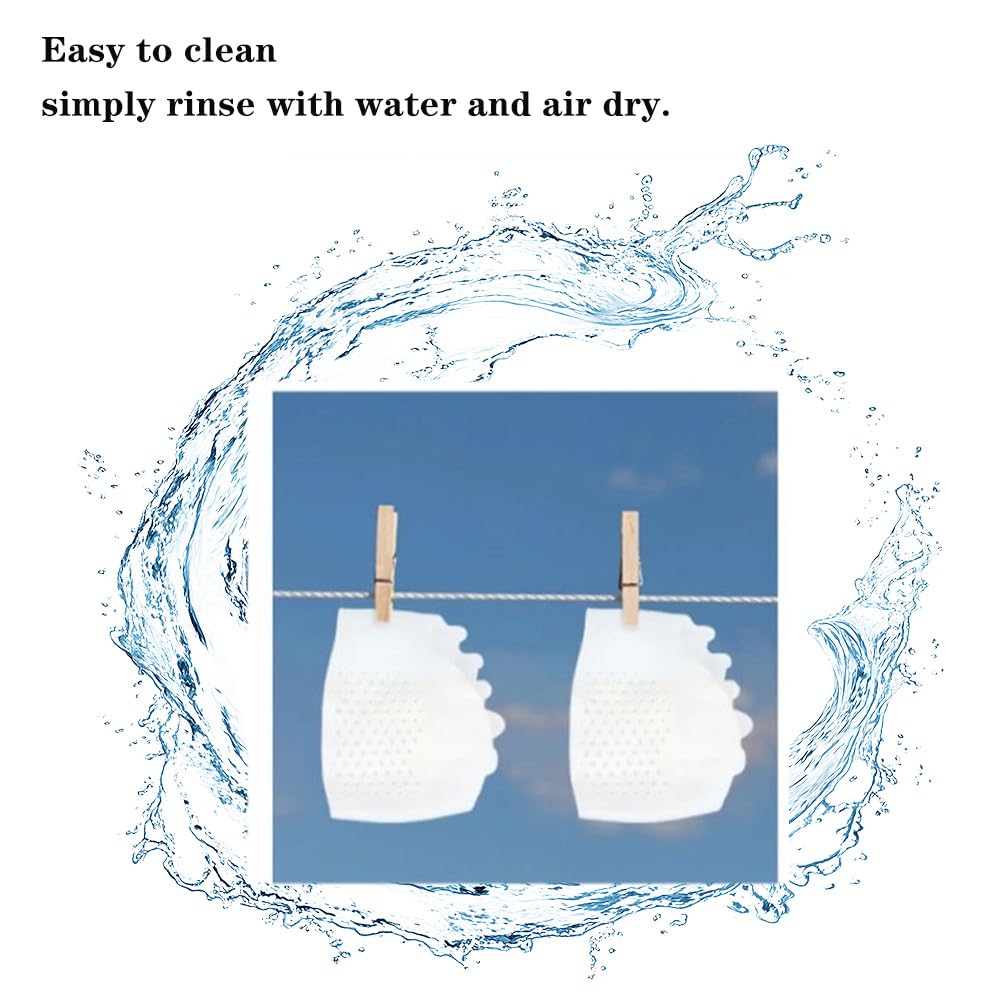 4Pcs Gel Toe Separators, Metatarsal Pads, Bunion Corrector Cushion, Toe Spacers, Ball of Foot Cushions, Soft&Breathable, Idea for Mortons Neuroma,Blisters,Diabetic Feet,Hammer Toe,Rapid Pain Relief