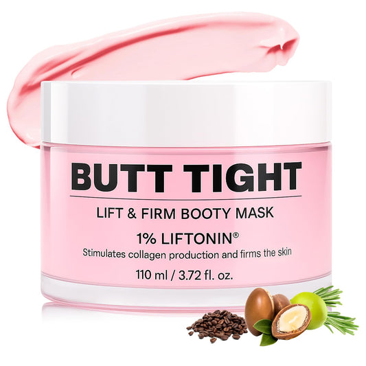 Cellulite Cream, Butt Firming and Lifting Cream for Cellulite and Stretch Marks Reduce Sagging Skin Lift & Firm Body Mask for Booty, Legs & Belly Skin Care - 110ml