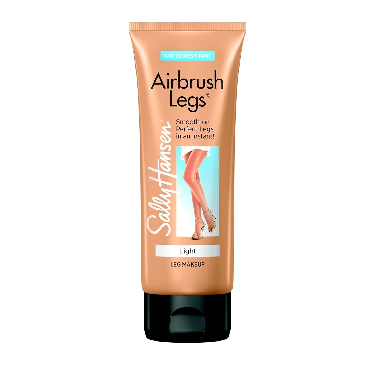 Sally Hansen Airbrush Legs®, Leg Makeup, Light, Easy Application, Flawless Looking Legs, Water Resistant, Transfer Proof Lotion
