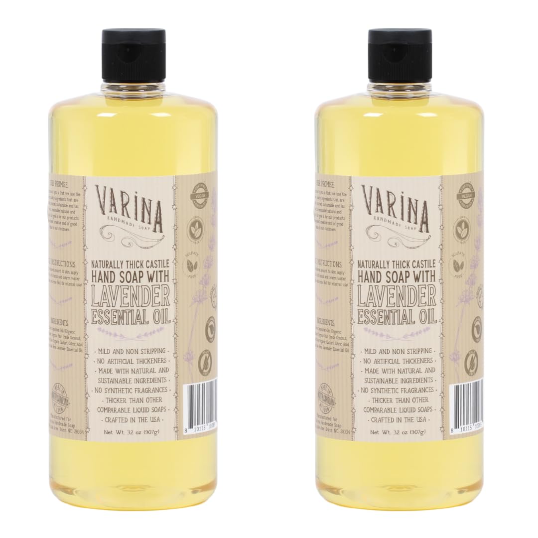 Liquid Soap - Liquid Organic Castile Soap Lavender - 32oz