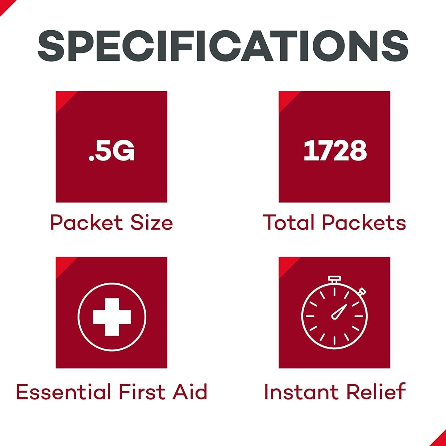 Dealmed Triple Antibiotic Ointment – Made in The USA, Single-Use Packets for Instant Relief from Cuts, Scrapes and Burns, 144 Packets/Box (.5g) - Case of 12