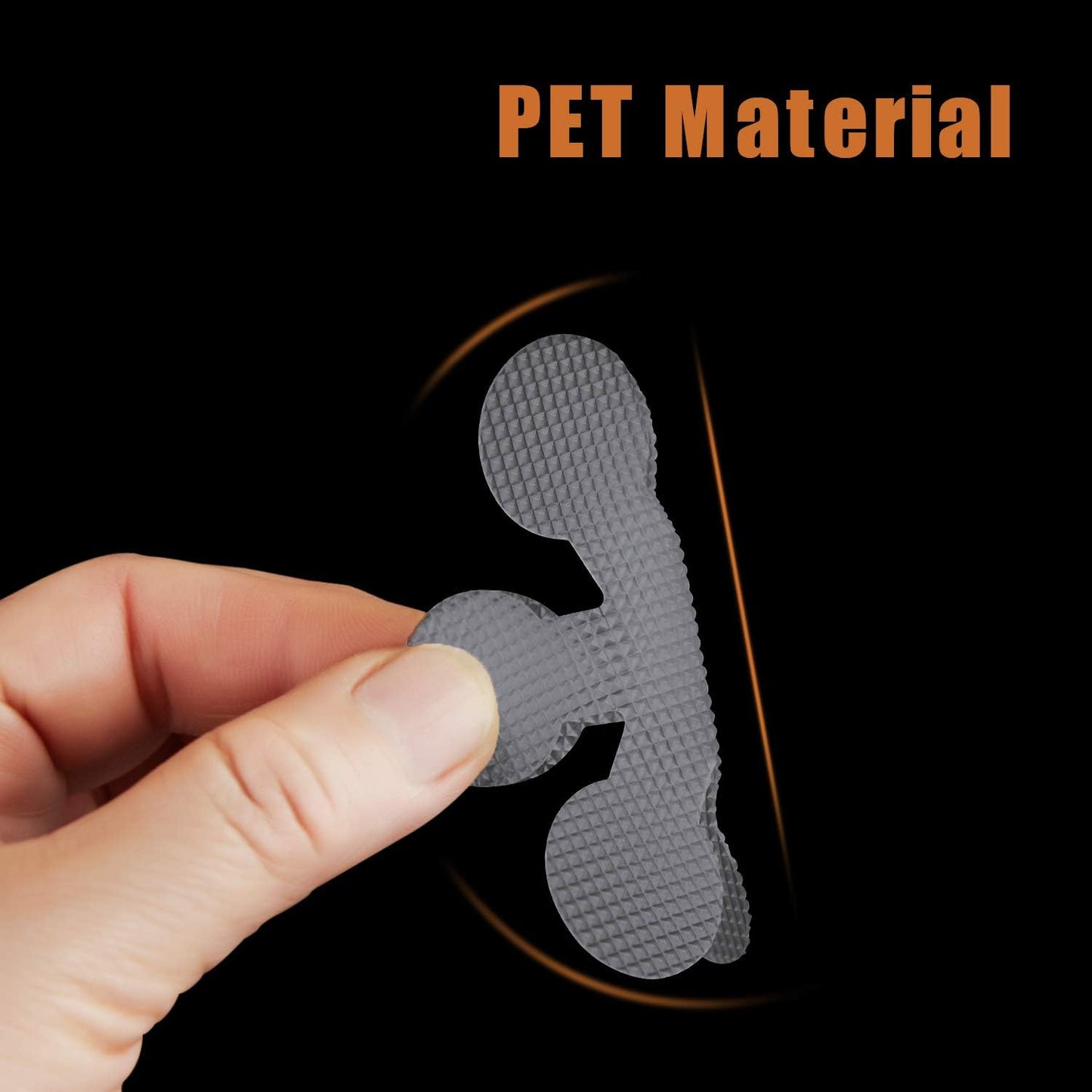 Bathtub Stickers Non-Slip, 12 PCS Grey Safety Shower Treads Adhesive Appliques with Premium Scraper