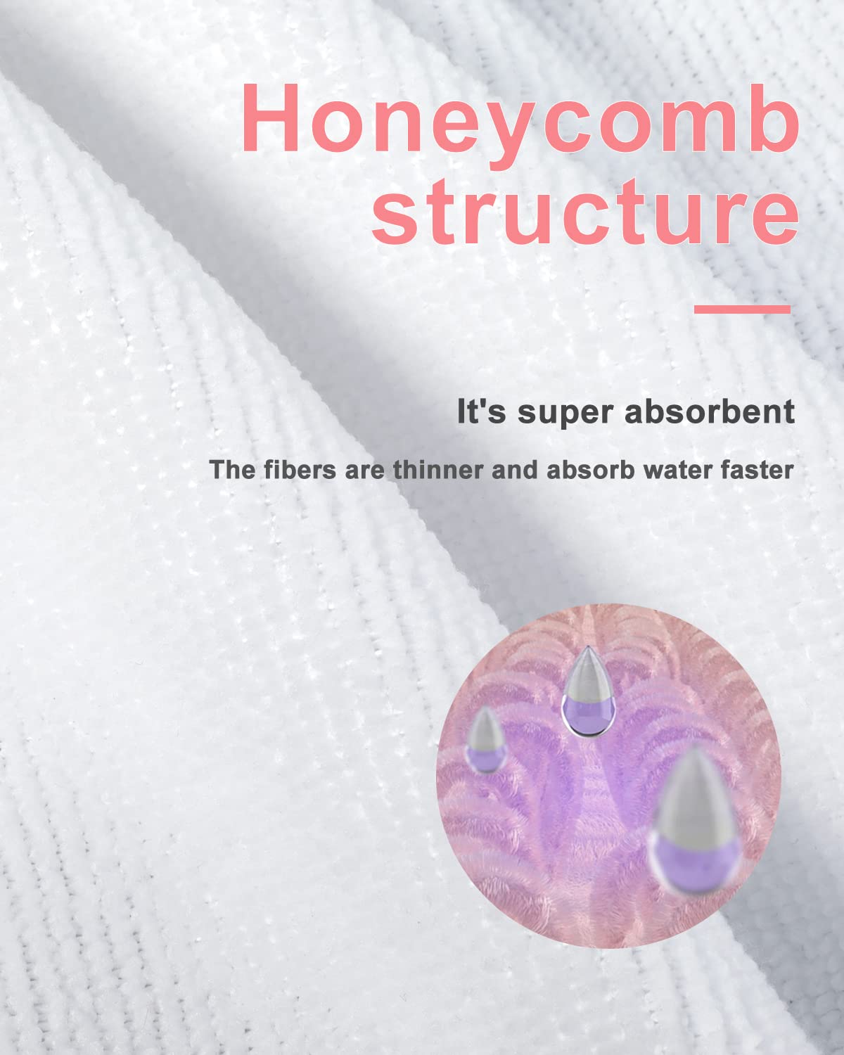 Shower Cap, Triple Layer Large Shower Cap for Women, Terry Cloth Lined Reusable Shower Caps for Long Thick Hair(Line Flower)