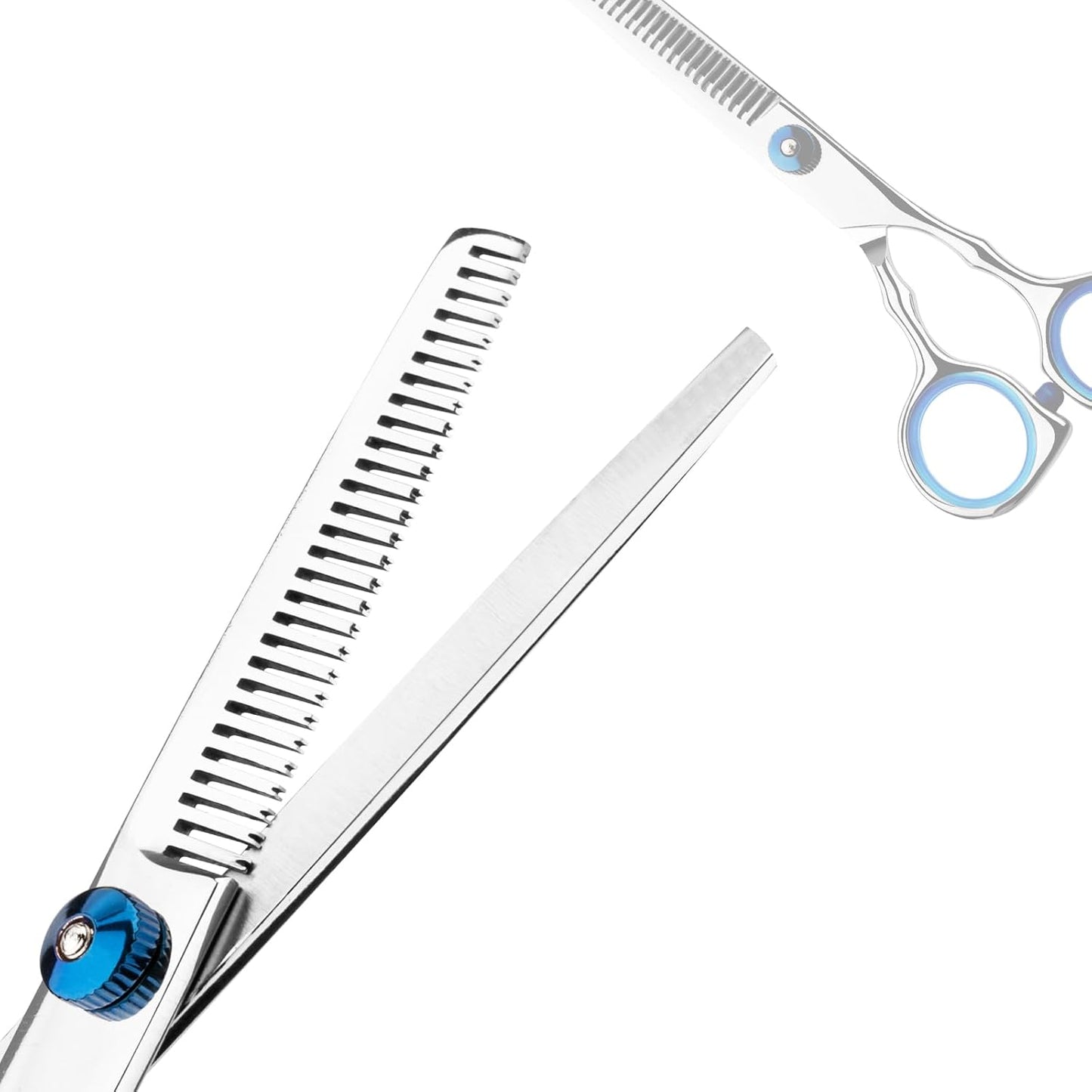 Hair Cutting Scissors Professional Home Haircutting Barber Salon Thinning Shears Kit with Comb and Case for Kids Boys Girls