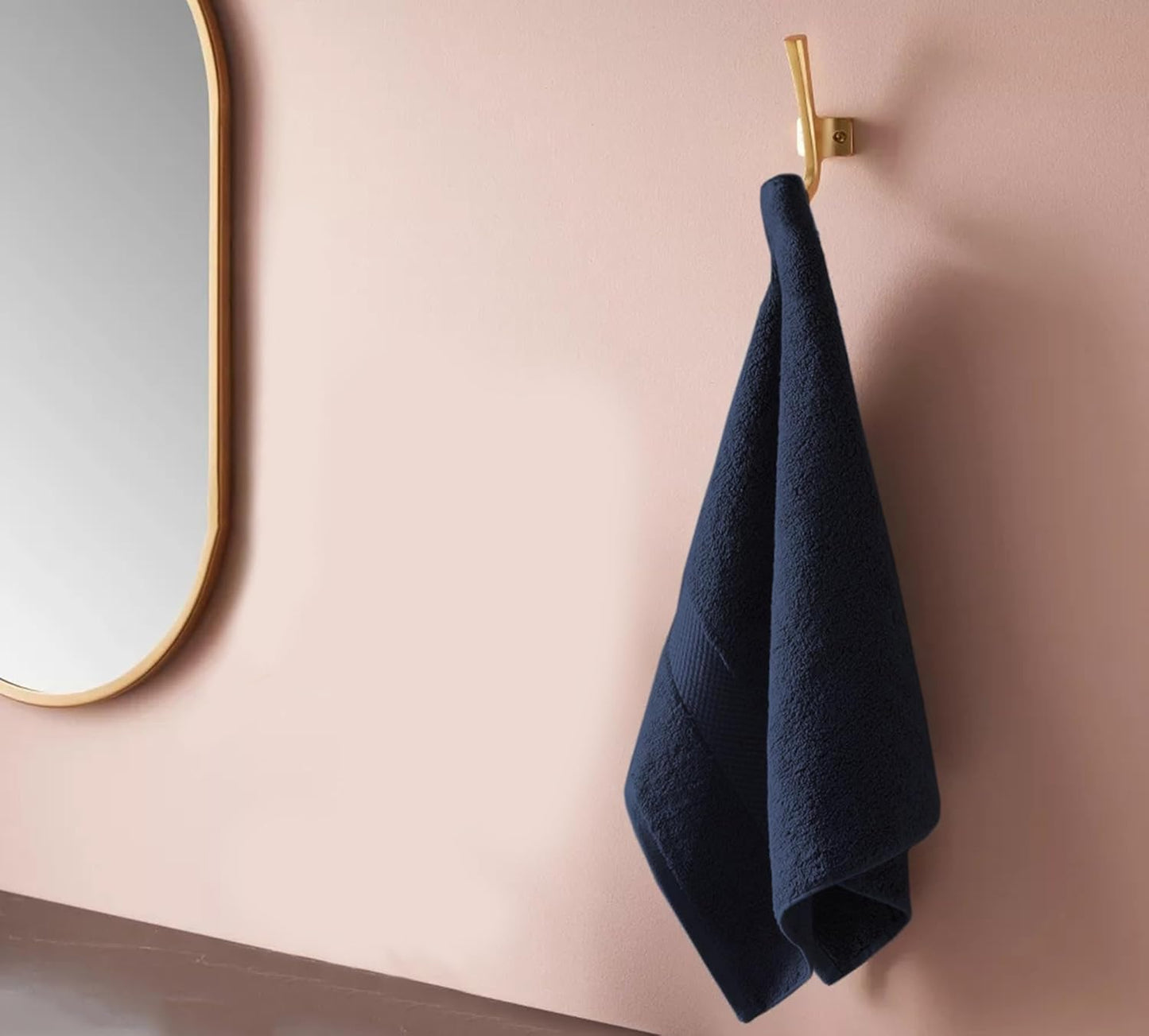 Delara 100% Organic Cotton Towels 650 GSM Plush Feather Touch Quick Dry Wash Cloth, Pack of 12 GOTS Certified, Oeko-Tex Green Certified, Organic Cotton Wash Cloth, 13"X13"