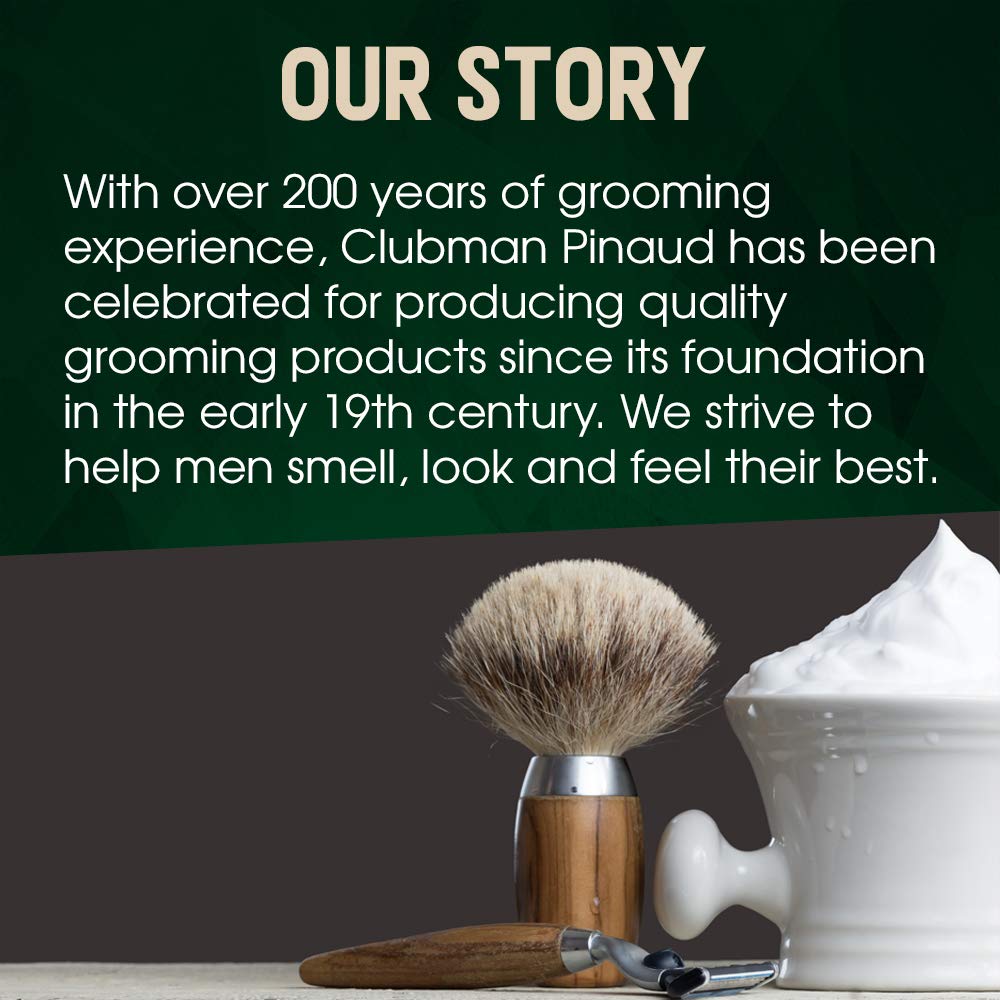 Clubman Lustray Bay Rum After Shave Lotion for Men – Classic After Shave Splash, Soothing & Refreshing Aftershave Scent, 14 fl oz