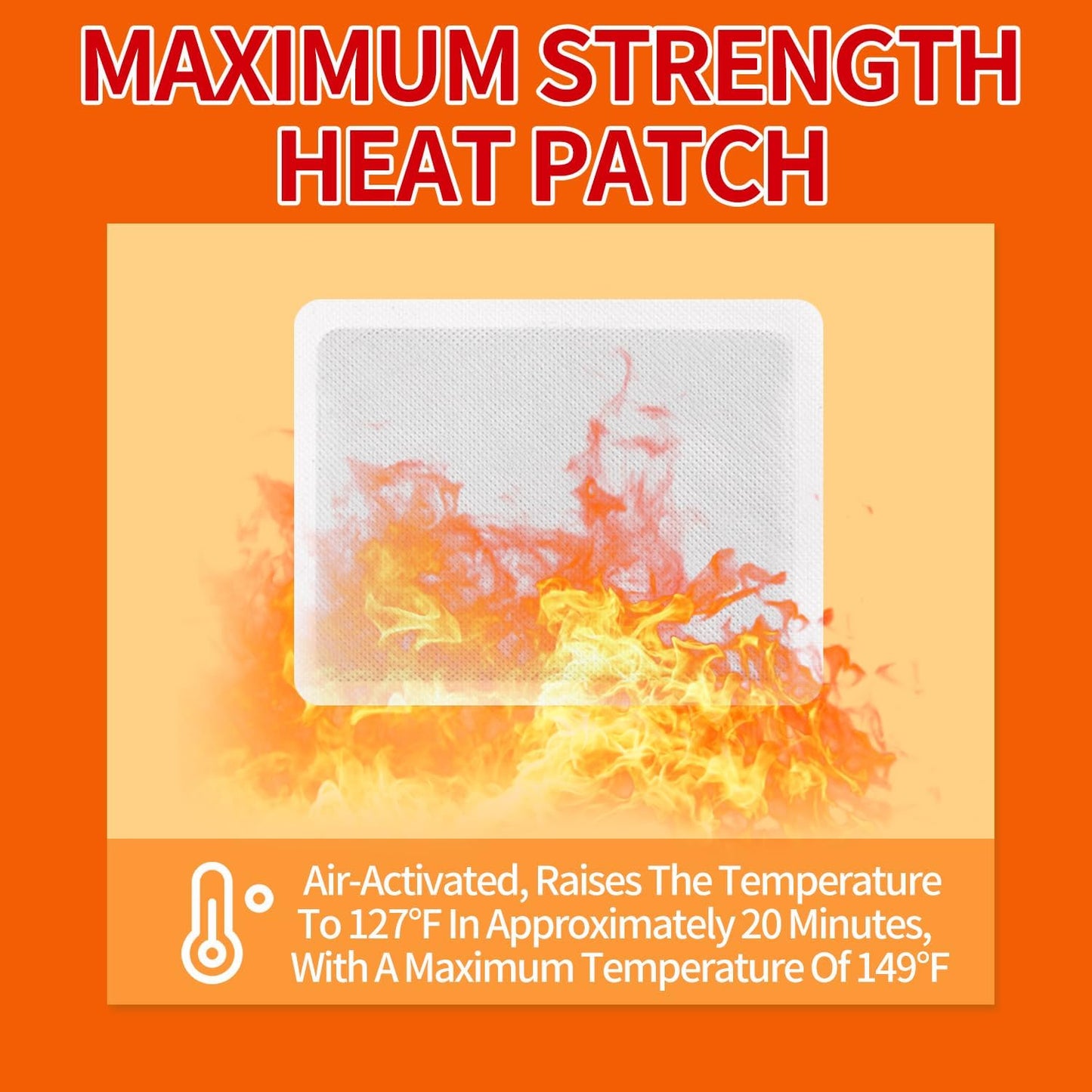Heat Patches for Menstrual Cramp Relief, Adhesive Heating Patches for Period Cramps, Portable Instant Hot Packs, Travel Size Heat Pads on Cruise- 3 Packs