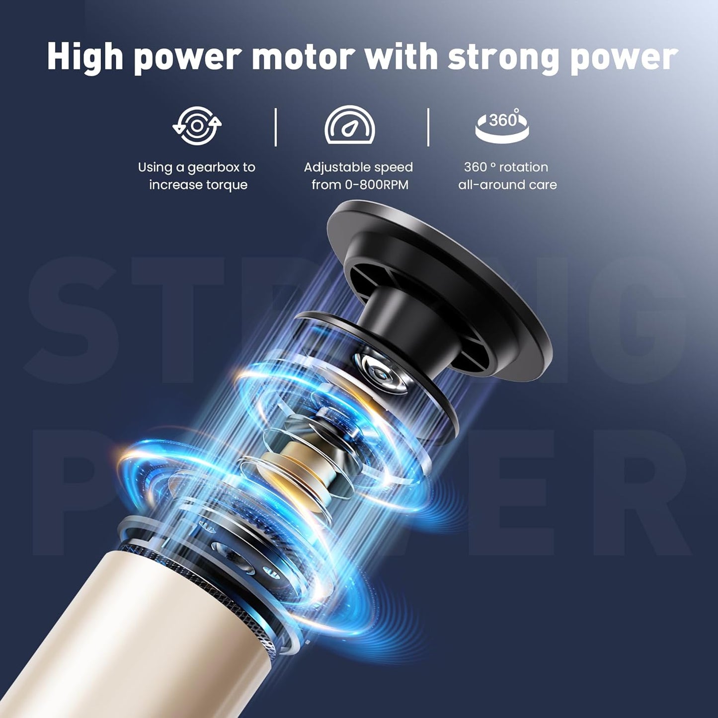 Electric Foot Callus Remover,2 in1 Rechargeable Callus Remover for Feet,9-Speed Cordless Electric Foot File Nail Grinder,Foot Scrubber Pedicure Tools for Dead Skin Dry Cracked Feet (Gold MINI)