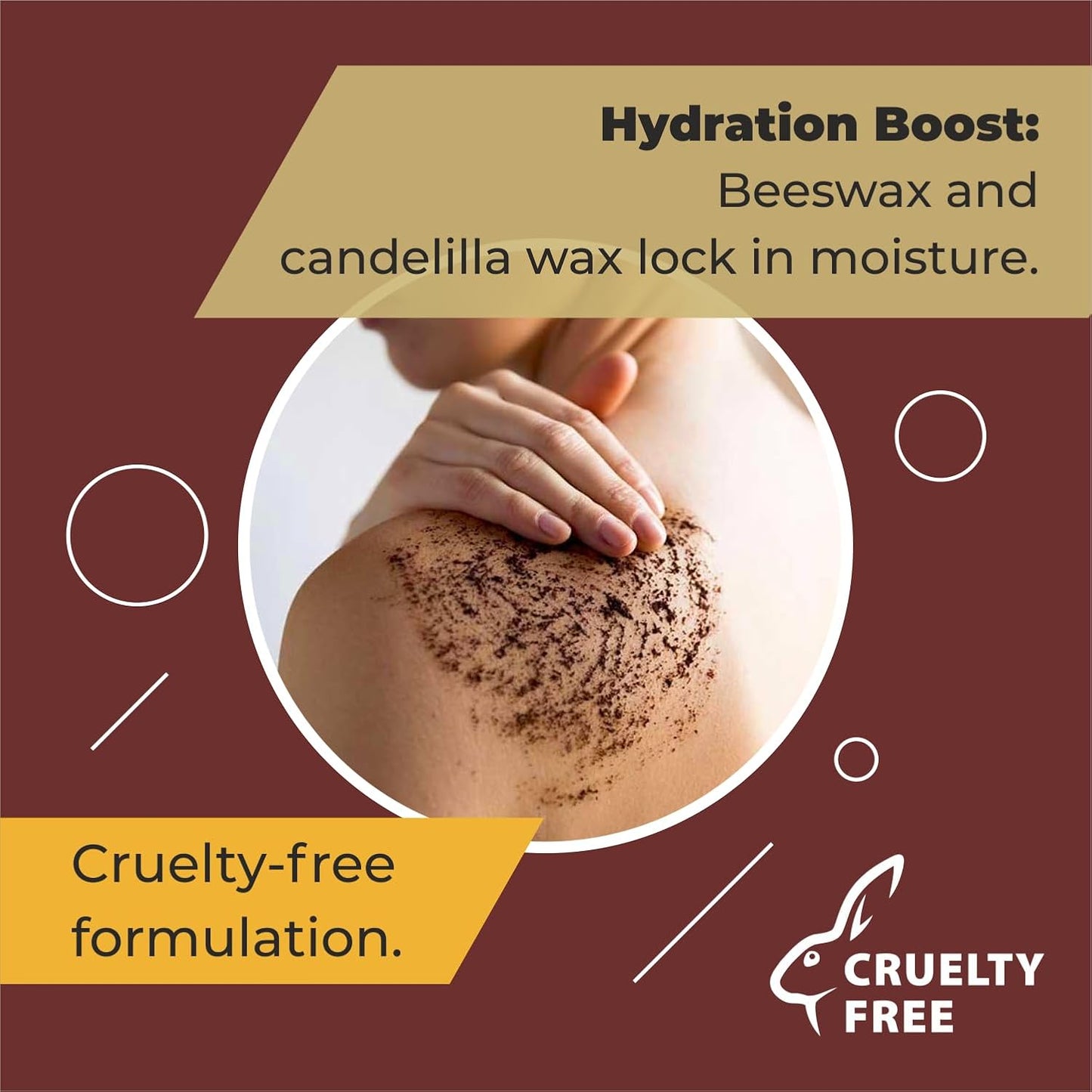 First Botany Body Scrub - Natural Exfoliating Sugar Scrub & Body and Face Souffle helps with Moisturizing Skin, Acne, Cellulite, Dead Skin Scars, Wrinkles (10 fl oz, Brown Sugar + Coffee)