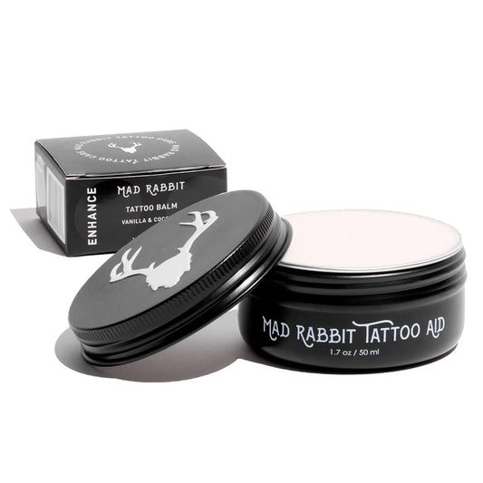 Tattoo Balm & Aftercare Cream- Color Enhancement that Revives Old Tattoos, Hydrates New Tattoos, Made With Clean Ingredients + Petroleum Free, Daily Tattoo Lotion Moisturizer & Brightener