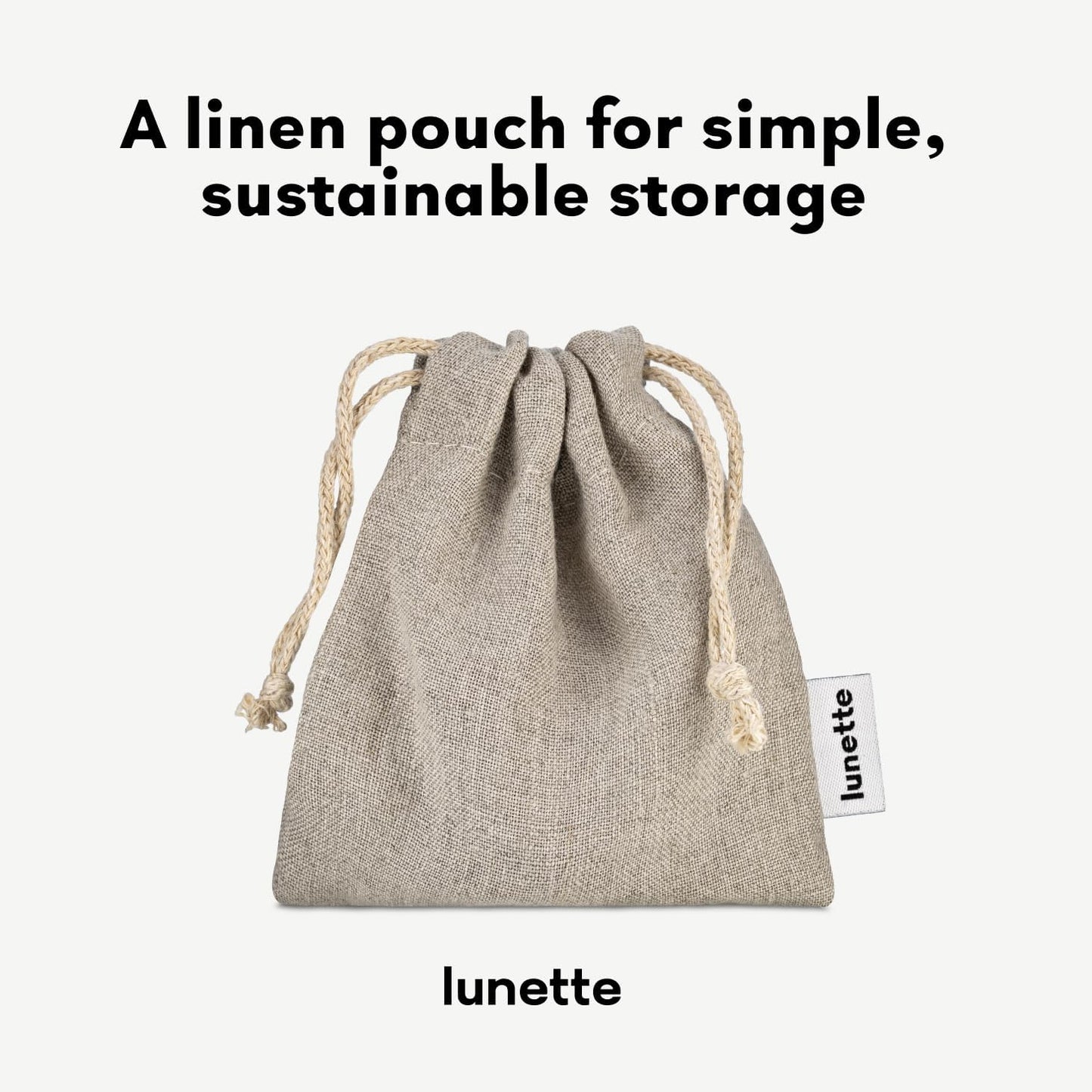 Lunette Menstrual Cup – Best Reusable Period Cup – Wear for 12 Hours and Reuse up to 10 Years, Clear Size 2 for Moderate to Heavy Flow