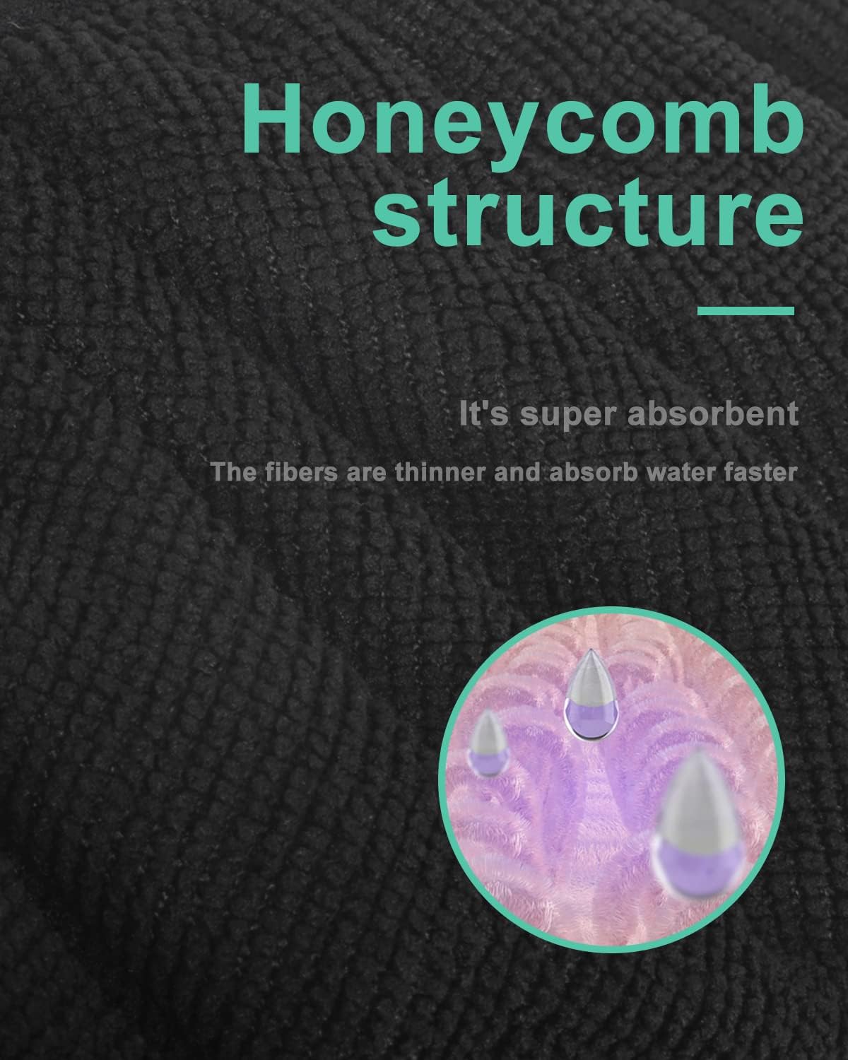 Shower Caps, Triple Layer Waterproof Large Shower Cap for Women, Reusable Shower Caps for Long Thick Hair lined shower cap