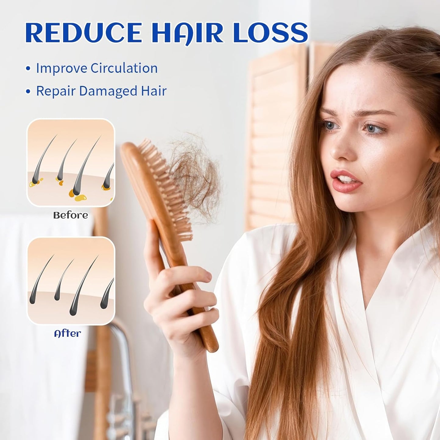 HIQILI Rosemary Oil for Hair Growth, Add to Shampoo & Conditioner, 100% Pure Undiluted - 16 Fl Oz