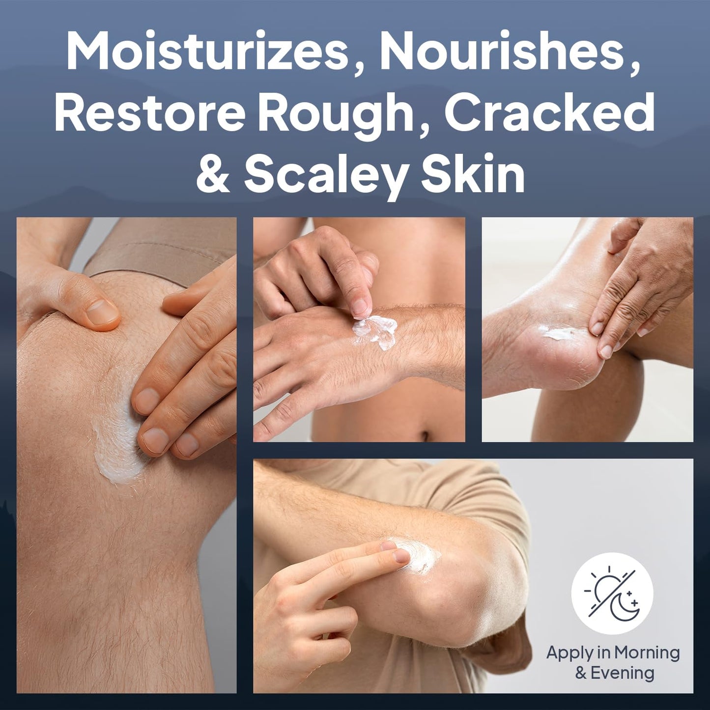 Pumice Valley 2 Pack Foot Cream for Dry Cracked Feet and Heels - Natural Moisturizer, Corn, Calluses Treatment - Skin, Body Lotion, Dead Sea Salts, Shilajit, Mountain Herbs 1.7 Oz