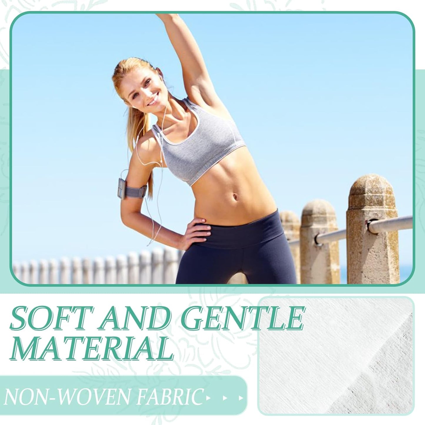 Body Wipes 100 pieces of Antiperspirant deodorant Wipes And Travel Deodorant Individually Wrap Hypoallergenic Mini Deodorant Underarm Sweating And Travel To Clean Skin For Female Male Teenagers