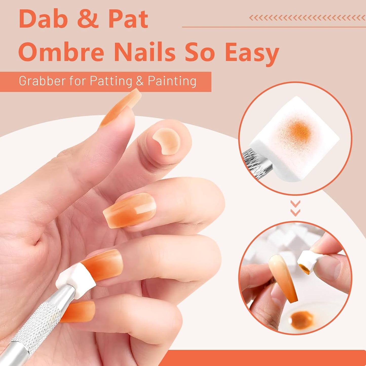 ABAC Fall & Winter Solid Gel Nail Polish Set Orange Yellow Brown Purple Grey Black Shimmer Colors w/Pro Brush No-Spill,Hema-Free Gel Nail Kit Gifts for Women All Season