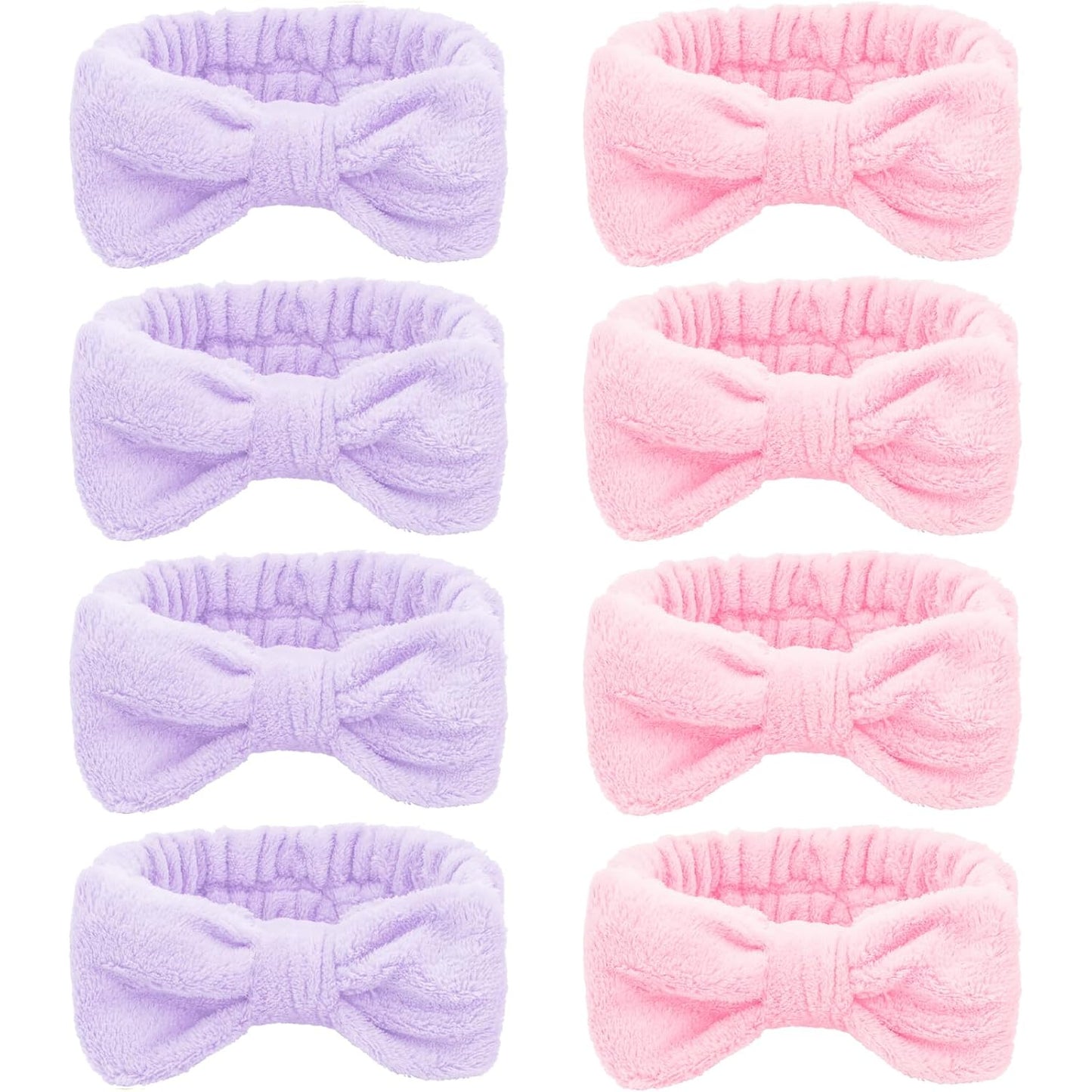 Ondder Skincare Headband for Washing Face Spa Makeup Face Wash Headband Skin Care Headbands Terry Cloth Head Band Bachelorette Party Favors Spa Party Hair Accessories Bachelorette Gifts for Bride