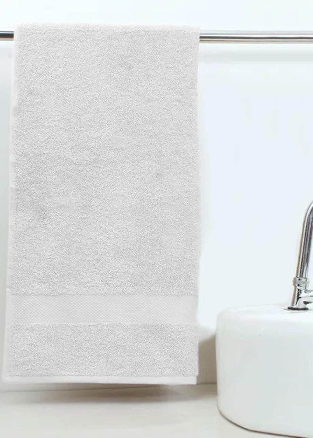 Delara 100% Organic Cotton Towels 650 GSM Plush Feather Touch Quick Dry Bath Sheet, GOTS Certified, Oeko-Tex Green Certified, Organic Cotton Bath Sheet, 36"X70"