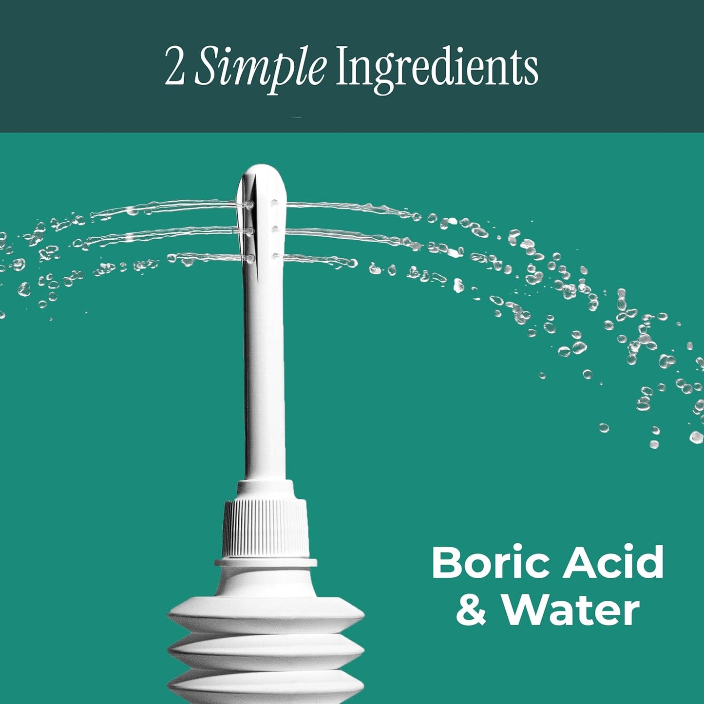 pH-D Feminine Health Support - Instant Odor Rinse with Boric Acid for Vaginal Odor - Vegan, Paraben-Free, Cruelty-Free, 6 Fl Oz Total, (3 Fl Oz, Pack of 2)