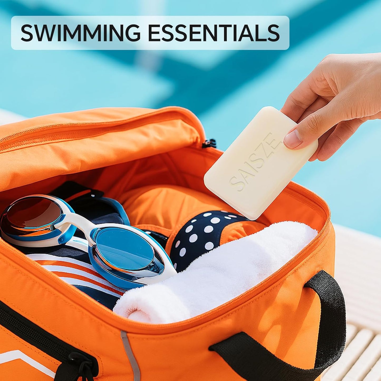 Chlorine Removal Swimmers Soap, Vitamin C Body Wash Neutralizes and Washes Away Chlorine After Swimming for Swimmers and Athletes, 4 Ounce (Pack of 2