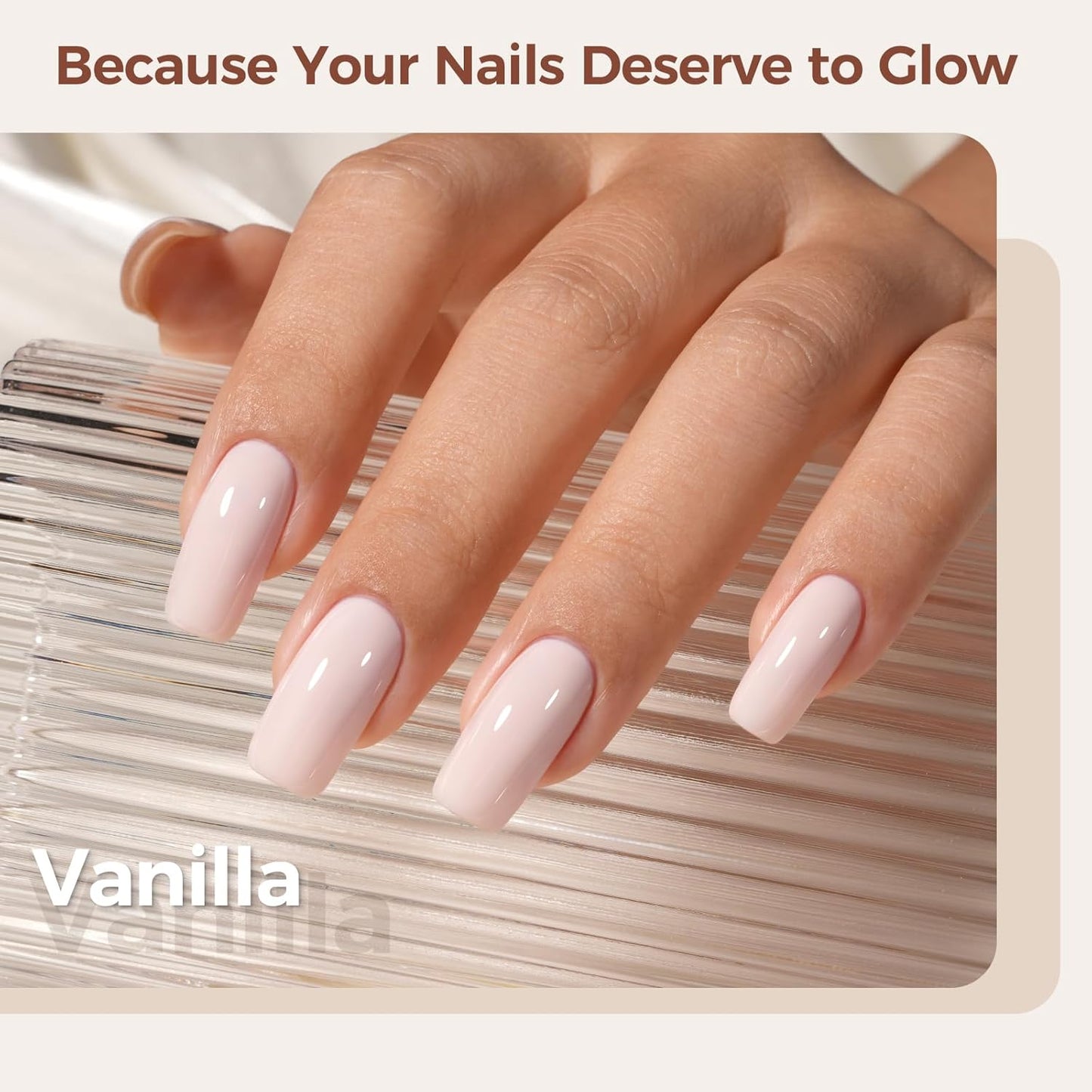 AILLSA Gel Nail Polish Nude Vanilla Tan Gel Polish Light Brown Neutral Jelly Gel Polish Natural Wheat Color Nails Soak Off U V Gel for Nail Salon at Home Fall Winter for Women 0.51 Fl Oz /GC14