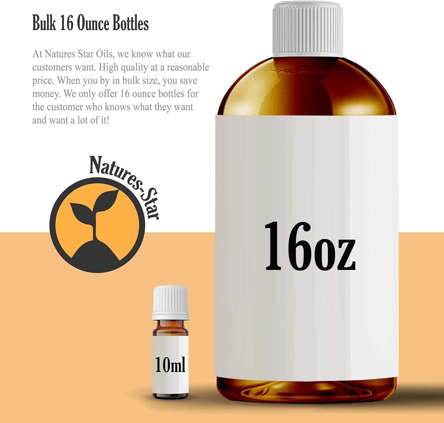 16oz Peppermint Essential Oil (16 Ounce Total), Therapeutic Grade, Peppermint Oil for Diffuser, Candle Making, Aromatherapy